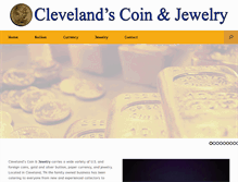 Tablet Screenshot of clevelandscoinandjewelry.com